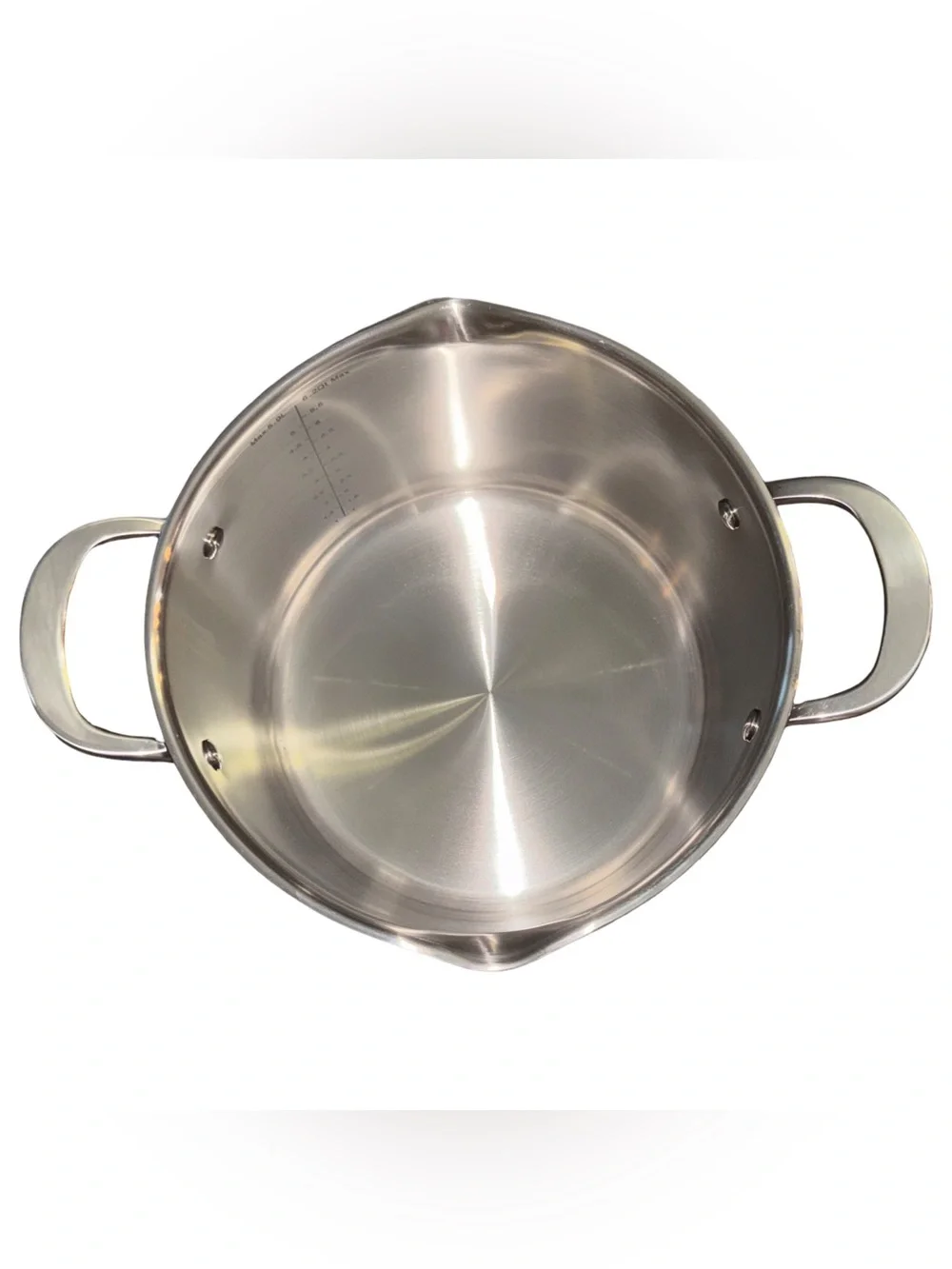 New T-fal 6qt Pour-over Stock Pot, Stainless Steel Cookware - Dishwasher Safe